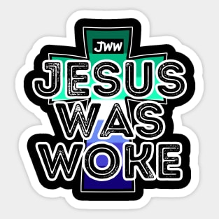 Jesus Was Woke - Gay Men Pride Sticker